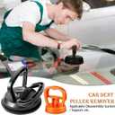 Dent Puller,Powerful Car Dent Puller, Car Dent Removal Kit,Dent Remover Tool for Car Body,Tiles Lifting,Objects Moving,Screen (1pcs Large Black+2pcs Small Orange)