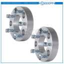 2 Pcs 1.5" 38mm Thick 5x5.5 to 5x5 Wheel Spacers 1/2" Stud ECCPP 115364 Pair