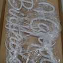 Happy Birthday Neon Sign for Wall Decor, Led Happy Birthday Light Up Sign for Backdrop Decoration, Warm White, 16.5x9.8 inch