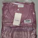 Siddhe Women's Plus Size Tops 3/4 Length Sleeve Tunic Tops V-Neck Dressy Casual Soft Blouses, XL