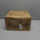 Peaoop 11LB Rice Dispenser, Large Grain Container Storage with Lid Measuring Cylinder Household Cereal Dispenser Bucket for Kitchen Soybean Corn(11lb)