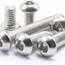 1/4-20 Stainless Steel 304 Hex Socket Button Head Cap Screws