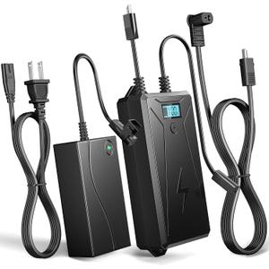 Battery Pack for Reclining Furniture with Charger, 2500mAh Universal Recliner Battery Pack Rechargeable, 2 Pin Batteries Packs for Reclining Furniture W/LED Display for Electric Sofa Couch Lift Chair