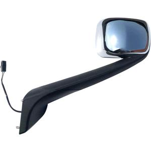 Replacement Chrome Hood Mirror Driver Left Side Fit Freightliner Cascadia 2018-onward