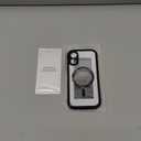 BERFY for iPhone 17 Case, Compatible with MagSafe, Built-in Privacy Screen Protector and Camera Protection, Anti-Spy Full Body Shockproof Clear Phone Case for 17 6.3", Black