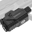 DEFENTAC Pistol Light with Strobe Function for Guns, 600 Lumens Tactical Flashlight for Handguns, High Performance Weapon Light, Magnetic Charging