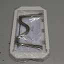 Pots and Pans Organizer for under Cabinet, Pan Pot Organizers inside Cabinet, Expandable Organizer with 10 Adjustable Dividers for Cookie Sheets, Cutting Boards, Pot Lids, Cookware - Frying Pan Rack (White)