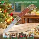 FULLHI Folding Pocket Knife 440C Steel Blade, Small Knife with Pocket Clip, Camping Hiking Knives for Women and Men Birthday (3.21 inches)