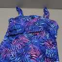 Yonique Tankini Tops for Women Swimwear Top Only Tummy Control Swim Top Modest Tank Top Bathing Suits No Bottom, Medium