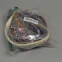 PH PandaHall 10pcs 5 Colors 23.4" Leather Purse Straps, Short Bag Handles Purse Bag Strap with Ear Shape End Holes Bag Making Supplies for DIY Crocheted Bags Purse Wallet Tote Bag Making Repairing