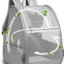 Texsens Innovative Traveler Bubble Backpack Pet Carriers for Cats and Dogs
