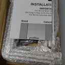 Shelf Bracket, Heavy Duty Floating Shelf Brackets 6-Inch Long, 6-Pack Brackets for Shelves, Matte White Coated L Shape Metal Wall Shelf Support Brackets with 1/5 Inch Thick and 160 lb. Load Capacity