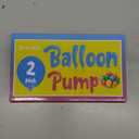 Balloon Pump Hand Held, Inflator Air Pump for Balloons - 2Way Dual Action, 2Pack: Friends can Help - Easy to Use