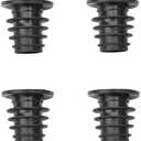 WOKHACH Animal Wine Aerator & Liquor Pourer for Bar,Home and Party Wine Pourer Aerator Festival Gift (Black Replacement Silicone Plug)