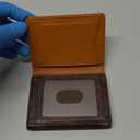 Men's Magnetic Wallet. Brown