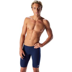Speedo Men's Swimsuit Jammer Endurance+ Solid USA Adult (40, Team Navy)