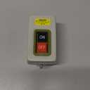 mxuteuk AC 220V/380V Push Button Switch On/Off Start Stop Switch 3 Phase Self Lock Electric Motor Switches Mechanical Equipment Control Station 10A BS230B
