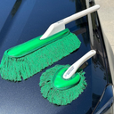 California Car Duster Detailing Combo with Plastic Handle and Green Mop 62455