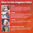 Angelus Acrylic Leather Paint, 4 Fl Oz (Pack of 1), Pink