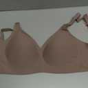 Vinfact Smooth Nursing Bras for Breastfeeding Seamless Maternity Bras for Pregnancy Wireless Bralette with Extra Bra Extender (Large, Gray)