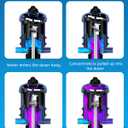 NEWTRY 1:250 to 1:25 Fertilizer Injector for Drip Irrigation Adjustable Water Powered Dosing Pump 3/4" NPT