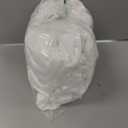 jinchan White Curtains for Living Room Bedroom Linen Textured Curtains 96 Inches Long Farmhouse Casual Weave Back Tab Drapes Light Filtering Window Draps 2 Panels