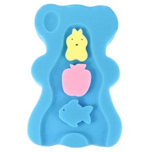 3 x Baby Bath Sponge Support Infant Bath Cushion Skid-Resistant Mat
