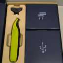 Philips Norelco OneBlade 360 Hybrid Face, Electric Beard Trimmer and Shaver, with 360 Blade Technology, 1x 360 Blade for Face, 5in1 Adjustable Comb, Model QP2724/90 (Black & Lime Green)