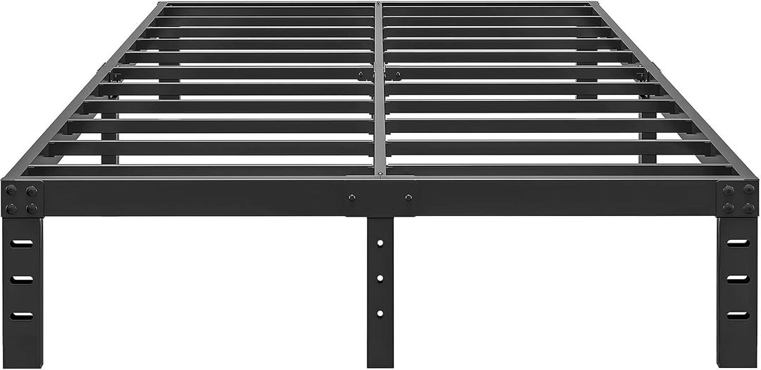 ALDRICH 10 Inch Queen Bed Frame Heavy Duty Bed Frame Queen Size
Metal Basic Steel Slats Platform, Easy Assembly, No Box Spring Needed, Noise Free, Black