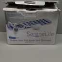 SereneLife Bubble Bath Mat, Bathtub Mat with Air Massage and Remote Control, Waterproof, NonSlip, Adjustable Bubble Intensity, Aroma Diffuser, 47x14.2 Inch Full Body Spa Massager