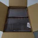 STORi Audrey Stackable Clear Bin Plastic Organizer Drawers | 2 Piece Set | Organize Cosmetics and Beauty Supplies on a Vanity | Made in USA