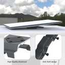 Starlink Gen 3 Mobility Mount, Starllink Gen 3 RV Mount,Anti-Theft Standard V3 Mounting Kit for Car Roof Flat Mounts RV Trailer Yacht Aluminum Alloy