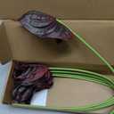 8PCS Burgundy Faux Anthurium Flowers 24.8’’ Real Touch Flowers Long Stem Artificial Anthurium for Vase Table Centerpiece Home Wedding Party Garden Spring Decoration(Burgundy)
