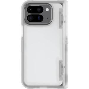 Ghostek Covert Clear Pixel 10 Pro Fold Case with Built-in Kickstand and Full Hinge Protection Designed for 2025 Google Pixel10 Pro Fold (8") (Clear Matte)