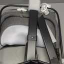 Baby Delight Alpine Deluxe Portable Bouncer | Infant | 0  6 months | Charcoal Tweed