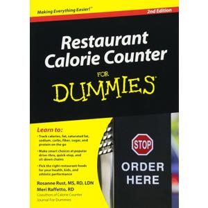 Restaurant Calorie Counter For Dummies