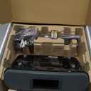 Sangean RCR20 AM/FM Clock Radio with Bluetooth, Auxin, USB Phone Charging, Digital Tuning, Battery Backup, Black