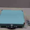 Victrola Journey Bluetooth Portable Suitcase Record Player  with Built-in Speakers, 3 Speed Vinyl Record Player, RCA Out, Headphone Jack (Turquoise)