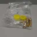 7pcs 1/4 Inch Propane Quick Connect Fittings Kit, RV Propane Hose Quick Connect Fittings, for RV to Grill or Cooking, 3/8" Flare x 1/4" NPT Male Pipe