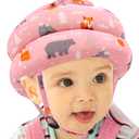 Simply Kids Baby Helmet for Crawling Walking I Baby Head Protector No Bumps and Soft Cushion Infant Baby Safety Headguard for Learning to Walk I Toddler Helmets 1-2 Years Old (Pink Fox)
