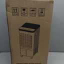 Portable Air Conditioners for Room, Swamp Cooler Portable AC Unit with Large Water Tank, Windowless Evaporative Air Cooler with 3 Speeds, Fast Cooling Room Air Conditioners for Home & Garage, Normal