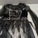 Spooktacular Creations Haunted Princess Costumes for Girls, Kids Scary Cemetery Bride Dress, Zombie Gothic Outfits with Headband for Halloween Ghost Role Playing Parties (Large(10-12 yrs))