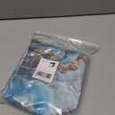 senya Marble Cloth Napkin Abstract Turquoise Marble Dreamy Cloth Napkin Set of 6 Washable Reusable Polyester for Family Dinner Party Holiday