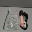 Wavytalk Dual Voltage Hair Dryer Brush for Europe and International Travel, 110V-240V Mini Jet Brush, Ionic Hair Dryer Brush Reduces Damage, Anti-Frizz Straight Hair, Curls and Blowouts, Volumizing (Pink)