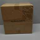 13x5.00-6 Flat Free Lawn Mower Tire, Zero Turn Mower Front Tires, 13x5x6 Solid Mower Wheel for Residential and Commercial, with 1/2" 3/4" 5/8" Precision Bearings, 3.25"-6.85" Centered Hub, 2 Pack (White)