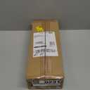 Modern Semi Flush Mount Ceiling Light Fixture,4-Light Farmhouse Light Fixtures Ceiling Mount,Industrial Chandelier Ceiling Lamp for Living Room Bedroom Kitchen Hallway,Bulb Not Included(Black)