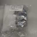 Enhon 3 Pcs Handle Set, Compatible with Price/Pfister Shower Valve, Hot Cold and Diverter Handle, Fits 12 Point Broach Stem, Chrome Finish White (Lever)