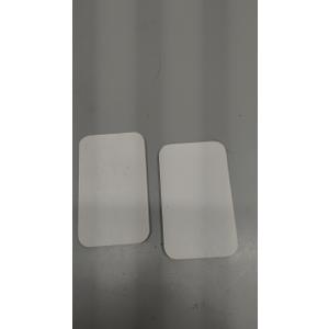 2 Pack Diatomite Soap Dish, Absorbent Soap Bar Holder Pad for Bathroom, Self-Dry Soap Saver Container (White)