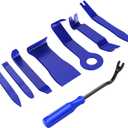 GOOACC GRC-90 Set 8PCS Auto Trim Scratch Removal Tool Car Audio Dash Panel Window Molding Fastener Remover Tool Kit-Blue