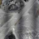 52 inch Ceiling Fans with Lights, Ceiling Fan with Remote APP, Dual-Sided Modern/Rustic 6 Blades, Reversible, 3CCT, Flush Mount Low Profile Ceiling Fan with Lights Bedroom Kitchen Indoor White